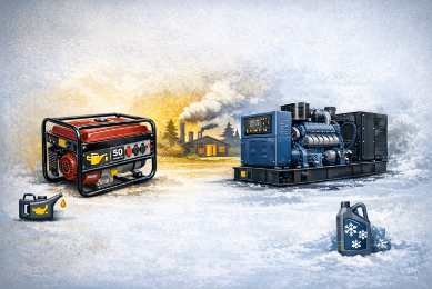 Бензиновый или дизельный генератор для дома: что выбрать и как обслуживать