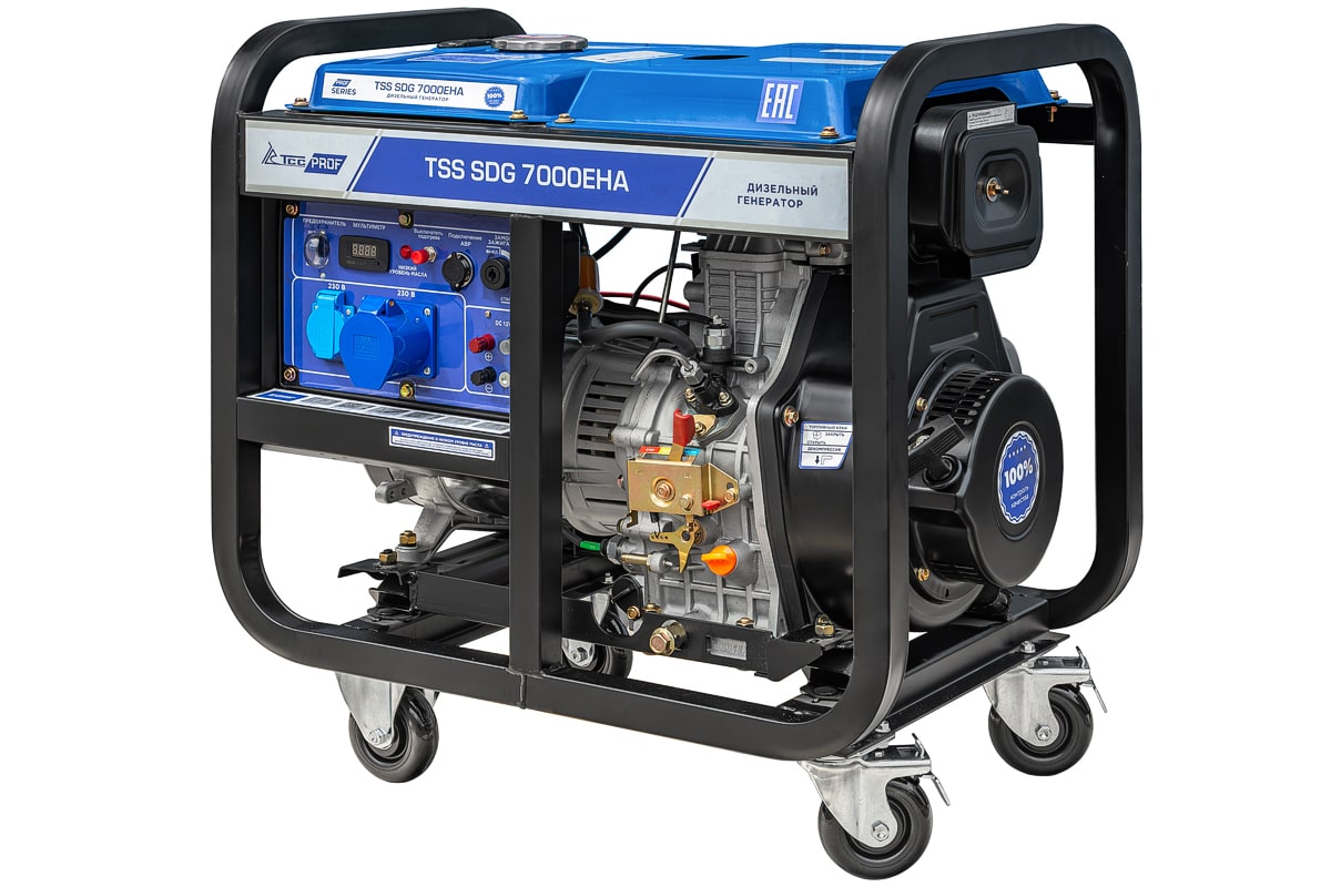 Дизель генератор TSS SDG 7000EHA Дизель генератор TSS SDG 7000EHA