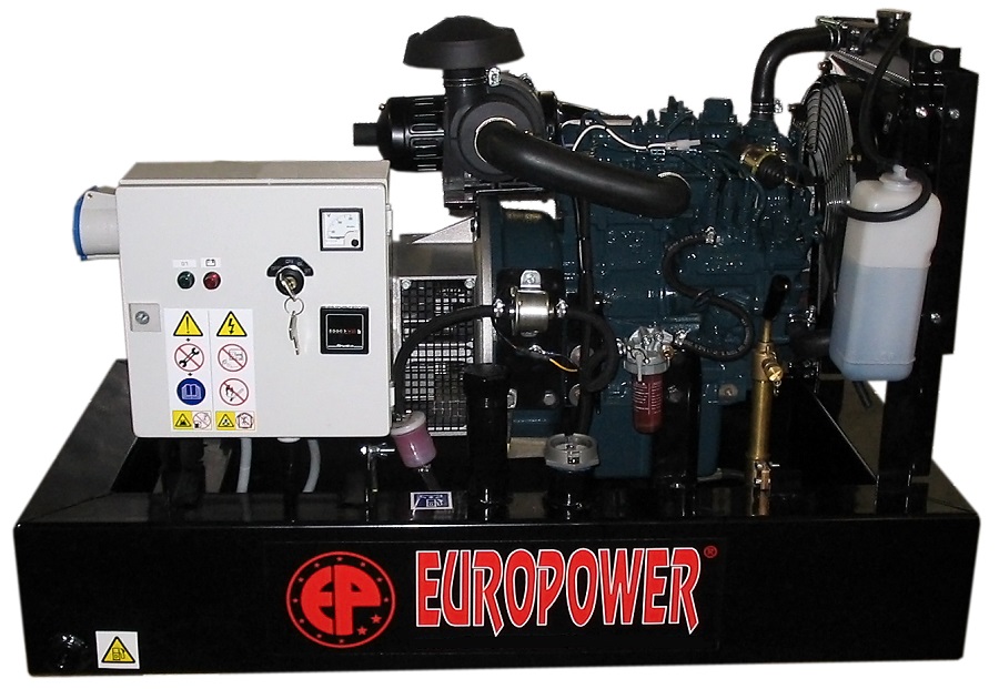 Дизельный генератор EuroPower EP 30 DE с АВР Дизельный генератор EuroPower EP 30 DE с АВР