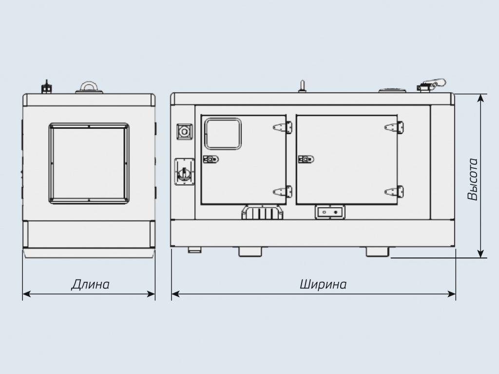 Дизельный генератор Yanmar YH 170 DTLS-5B Дизельный генератор Yanmar YH 170 DTLS-5B