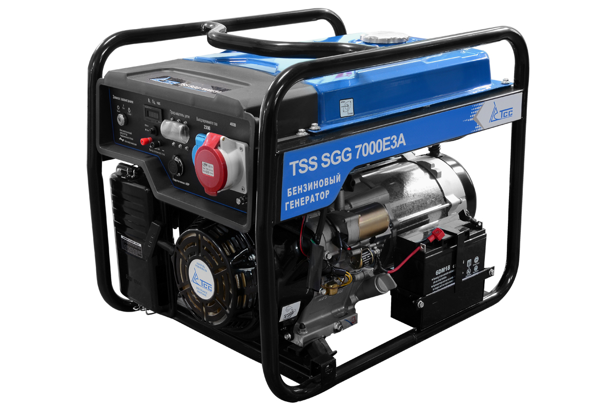 Бензиновый генератор ТСС SGG 7000 E3A с АВР Бензиновый генератор ТСС SGG 7000 E3A с АВР