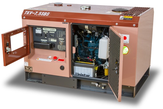 Дизельный генератор Toyo TKV-7.5SBS с АВР