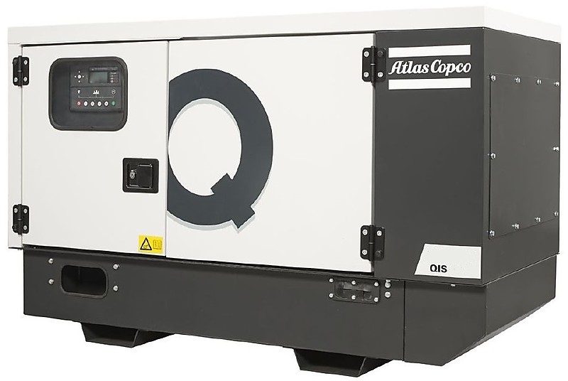 Дизельный генератор Atlas Copco QIS 10 в кожухе с АВР Дизельный генератор Atlas Copco QIS 10 в кожухе с АВР