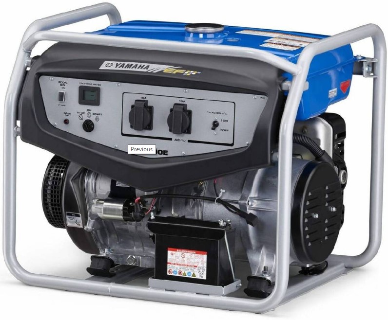 Бензиновый генератор Yamaha EF 7200 E с АВР Бензиновый генератор Yamaha EF 7200 E с АВР