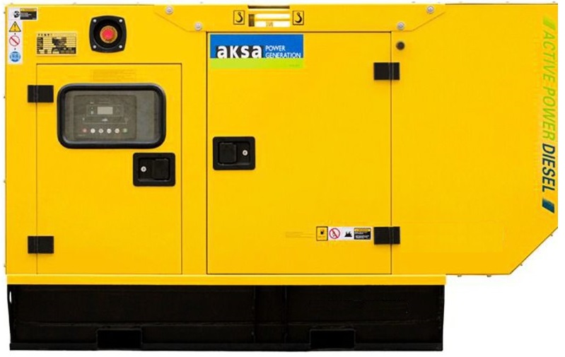 Дизельный генератор Aksa APD40A в кожухе с АВР Дизельный генератор Aksa APD40A в кожухе с АВР