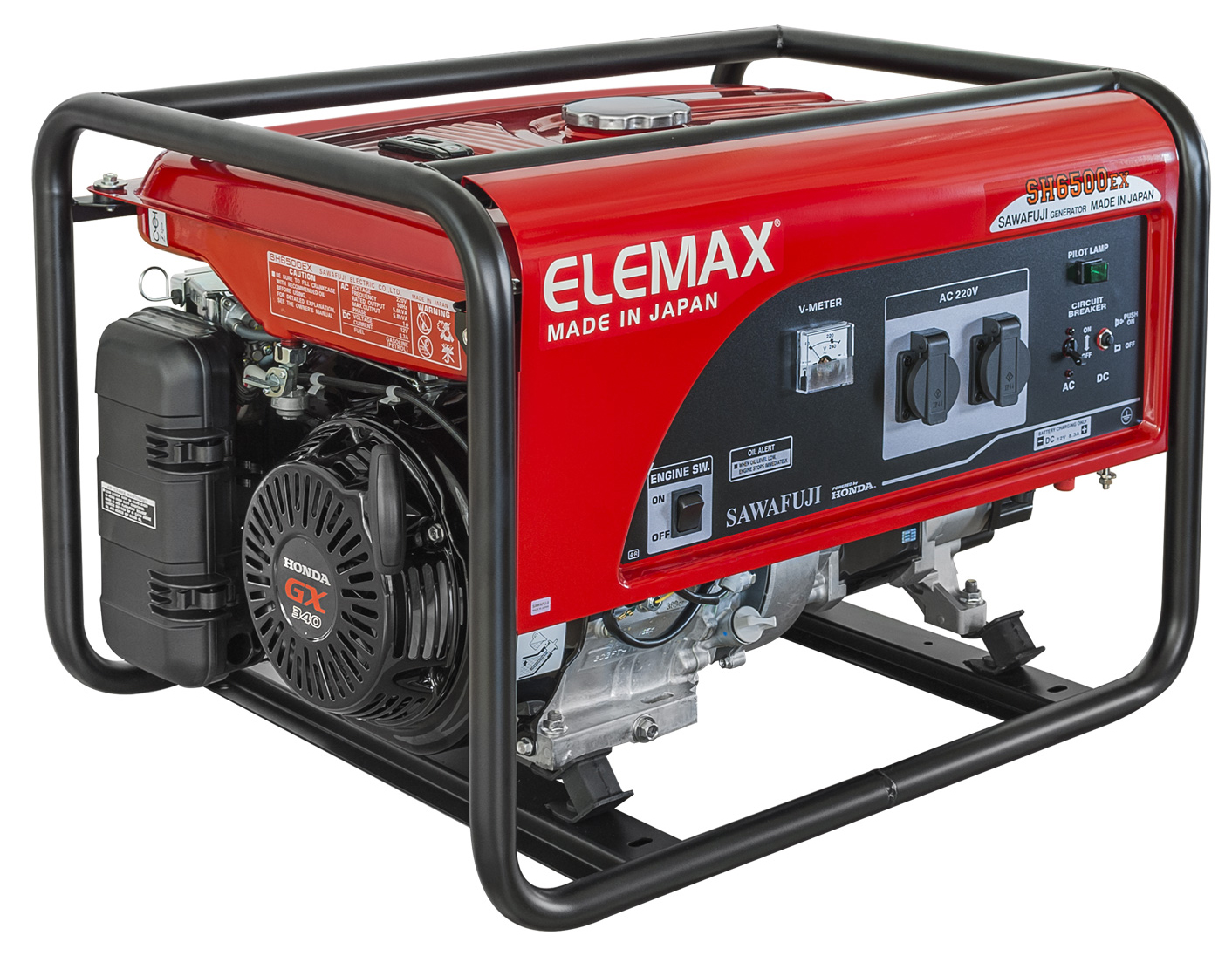 Бензиновый генератор Elemax SH 6500 EX-R Бензиновый генератор Elemax SH 6500 EX-R