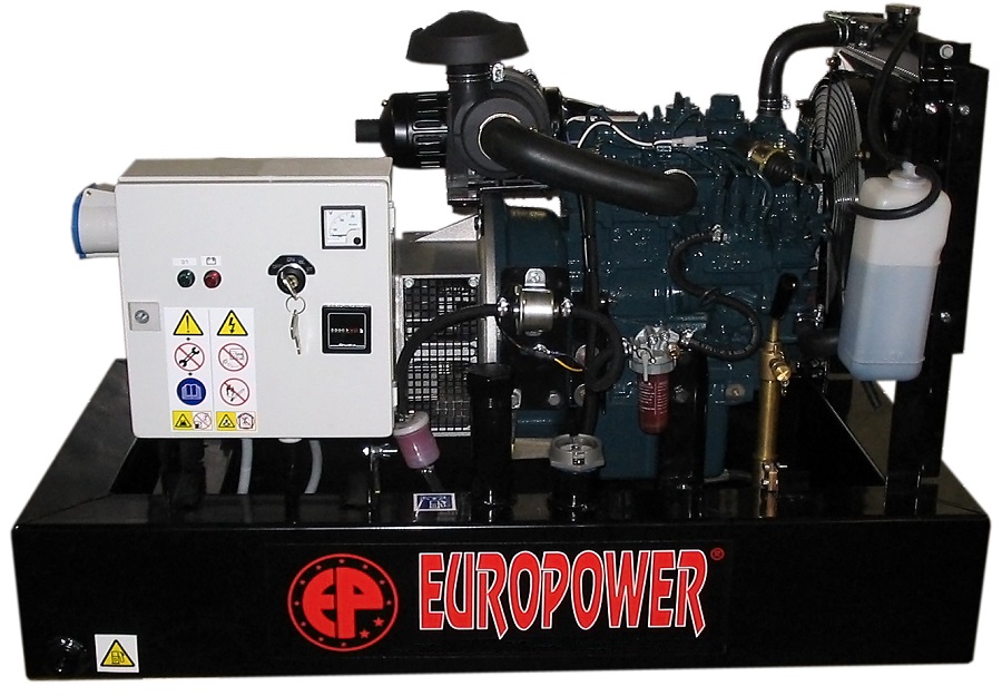 Дизельный генератор EuroPower EP 103 DE с АВР Дизельный генератор EuroPower EP 103 DE с АВР