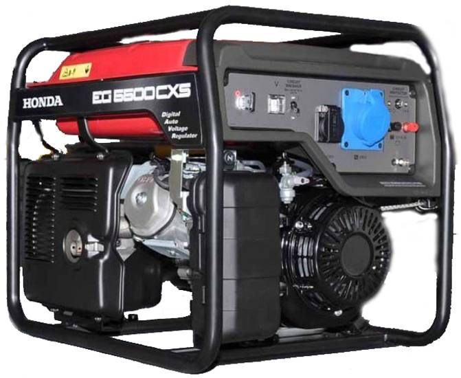 Бензиновый генератор Honda EG 5500 CXS с АВР Бензиновый генератор Honda EG 5500 CXS с АВР