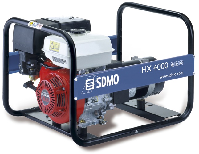 Бензиновый генератор SDMO HX 4000-C (-S) Бензиновый генератор SDMO HX 4000-C (-S)