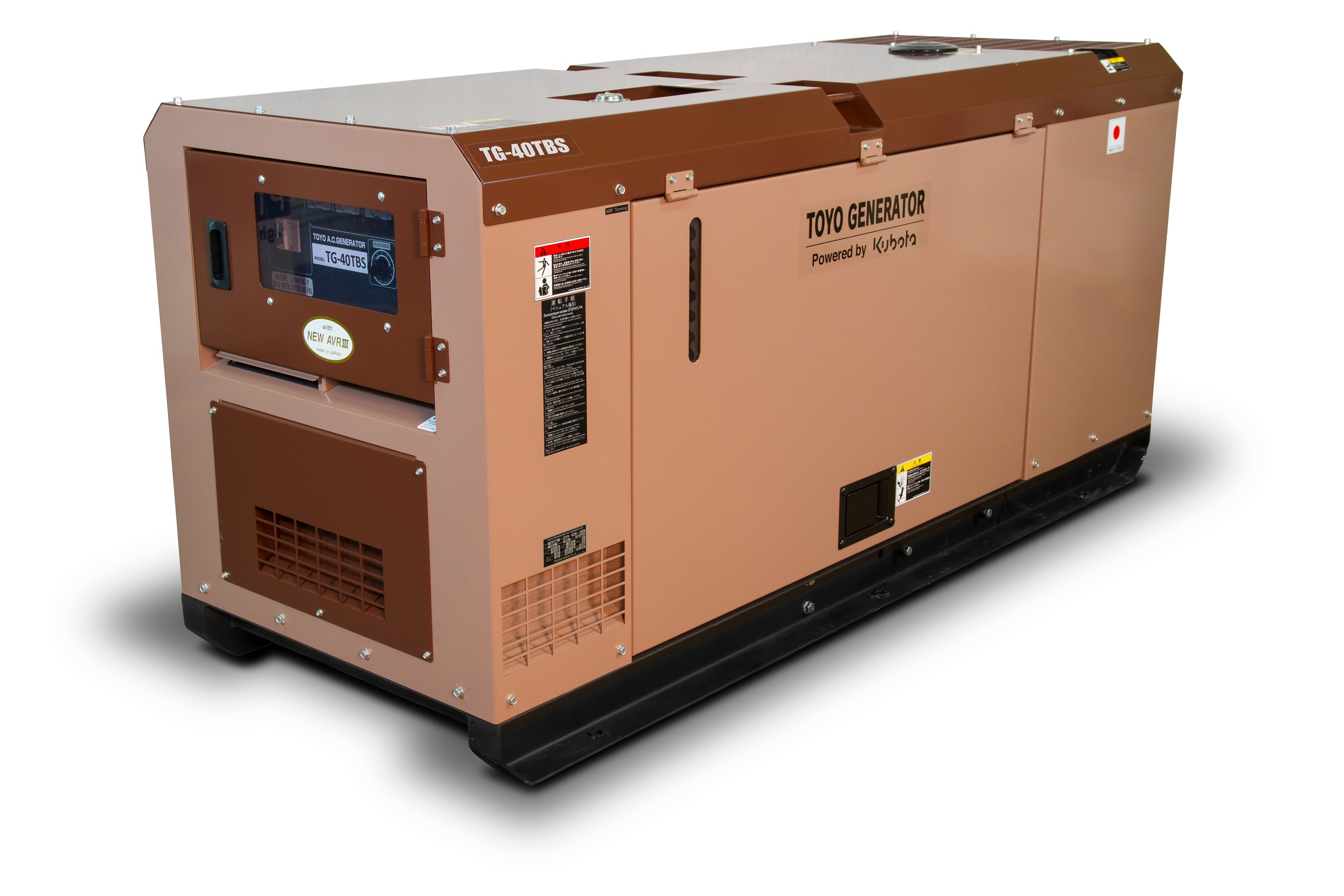 Дизельный генератор Toyo TG-40TBS с АВР Дизельный генератор Toyo TG-40TBS с АВР