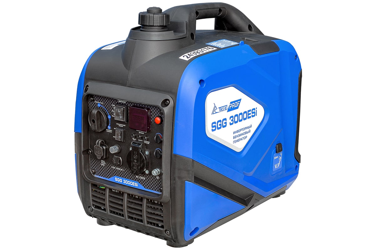 Бензогенератор инверторный SGG 3000ESi (Запуск с кнопки) Бензогенератор инверторный SGG 3000ESi (Запуск с кнопки)