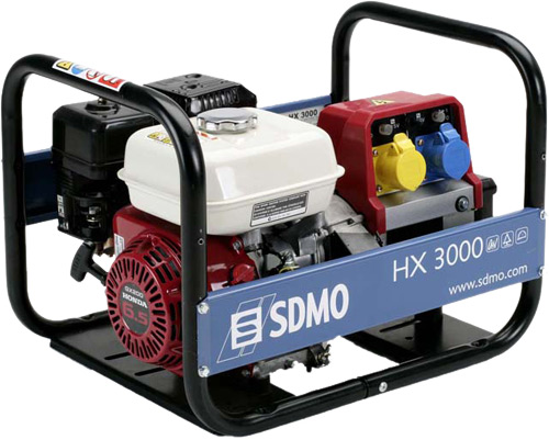 Бензиновый генератор SDMO HX 3000-C (-S) Бензиновый генератор SDMO HX 3000-C (-S)