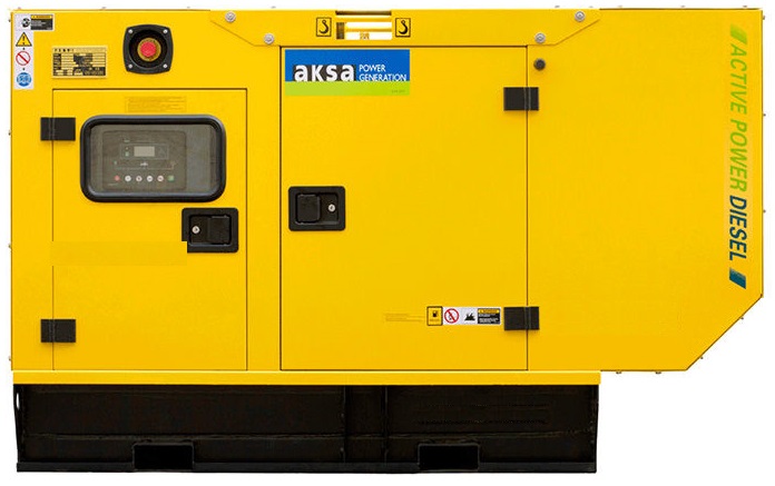 Дизельный генератор Aksa AP 15 в кожухе