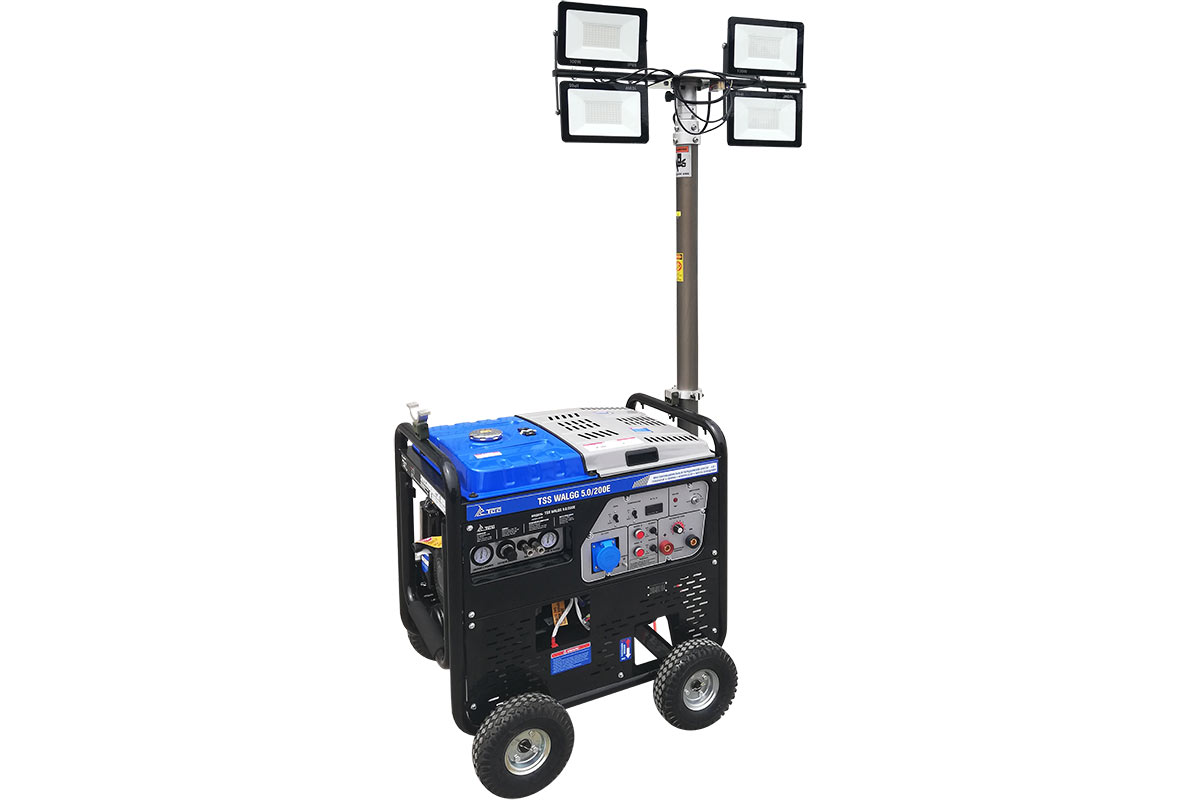 Многофункциональный мобильный агрегат 4 в 1 TSS WALGG 5.0/200E Многофункциональный мобильный агрегат 4 в 1 TSS WALGG 5.0/200E